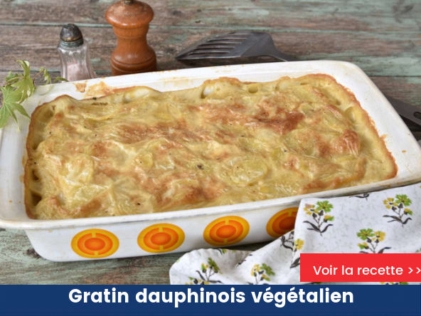Gratin dauphinois végétalien